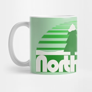 North pole retro travel Mug